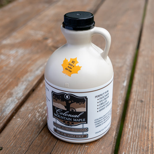 100% Pure Maple Syrup - 100% American Made - Grade A Amber